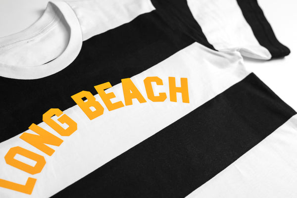 Long Beach Baseball Jersey - Black on Black - Randall Pich