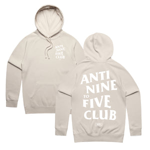 Nine To Five Hoodie - Bone